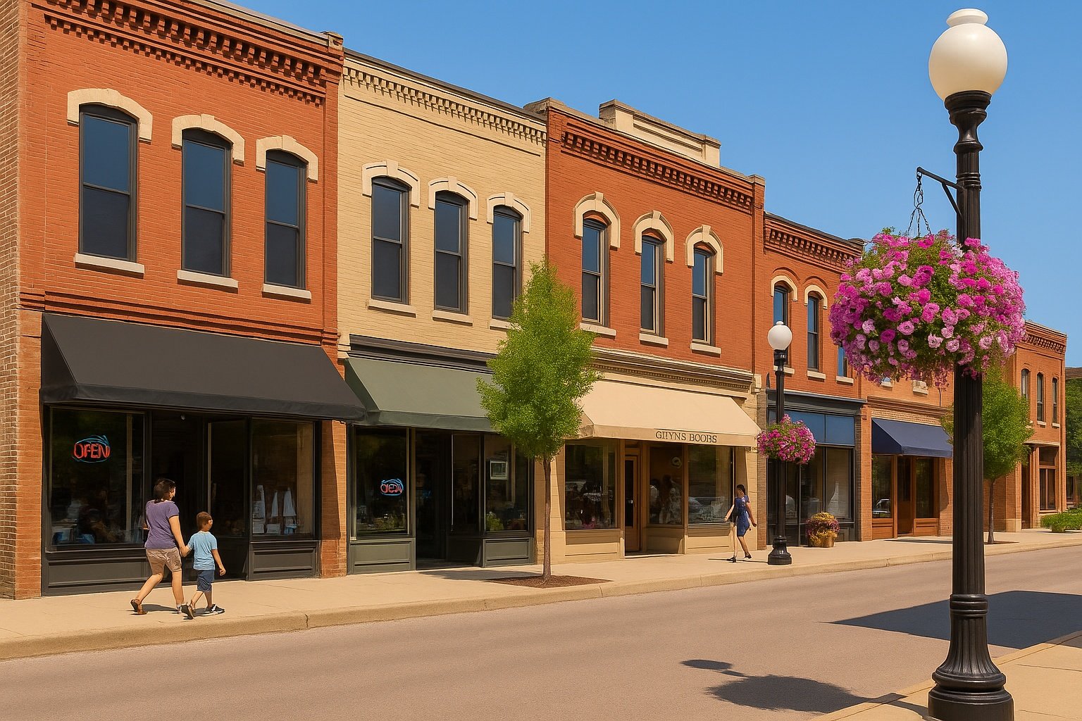 Dixon IL small business storefronts use social media and Google Maps for local marketing